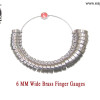 6 MM Wide Brass Finger Gauges - Jewellery Tools in India
